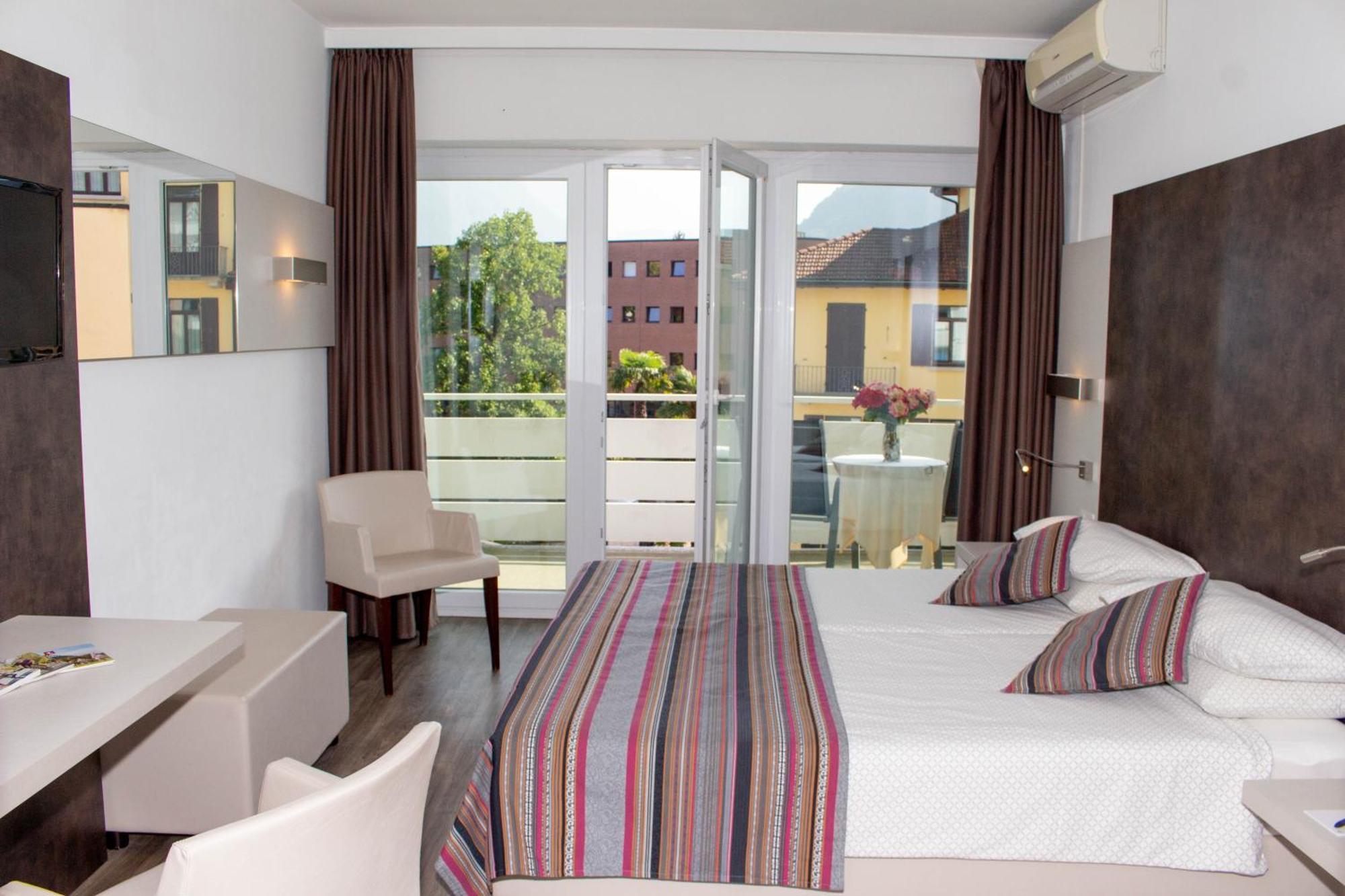 Colorado Hotel Lugano Bagian luar foto